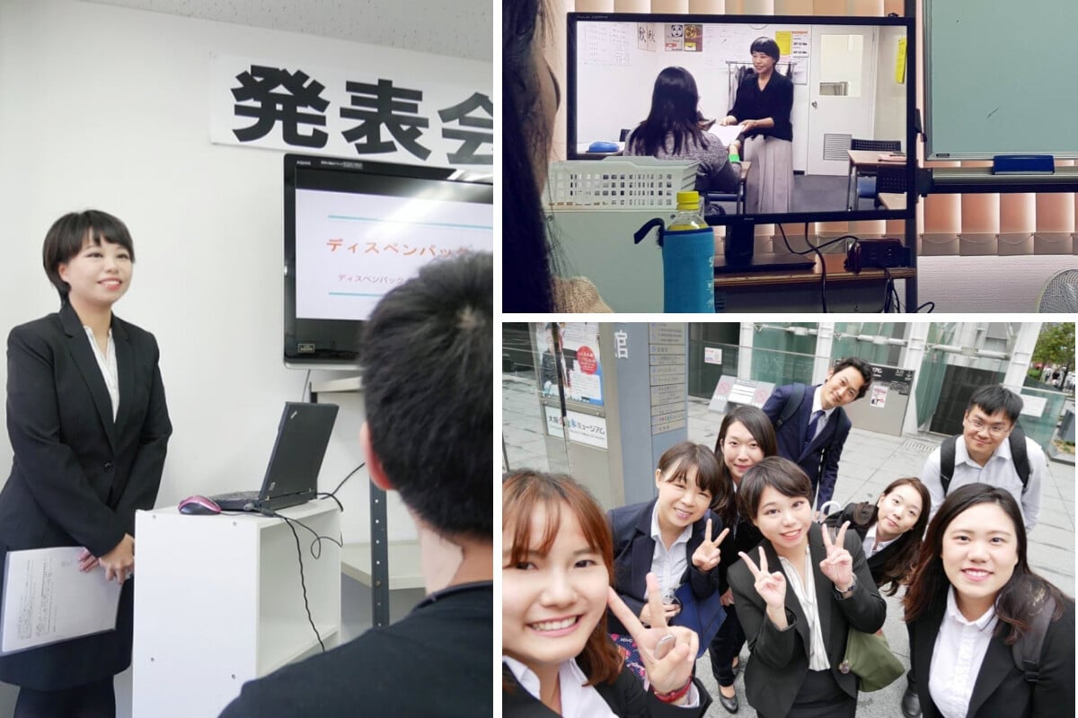 【日本留學】在大阪 TERA 外語學習商用日語