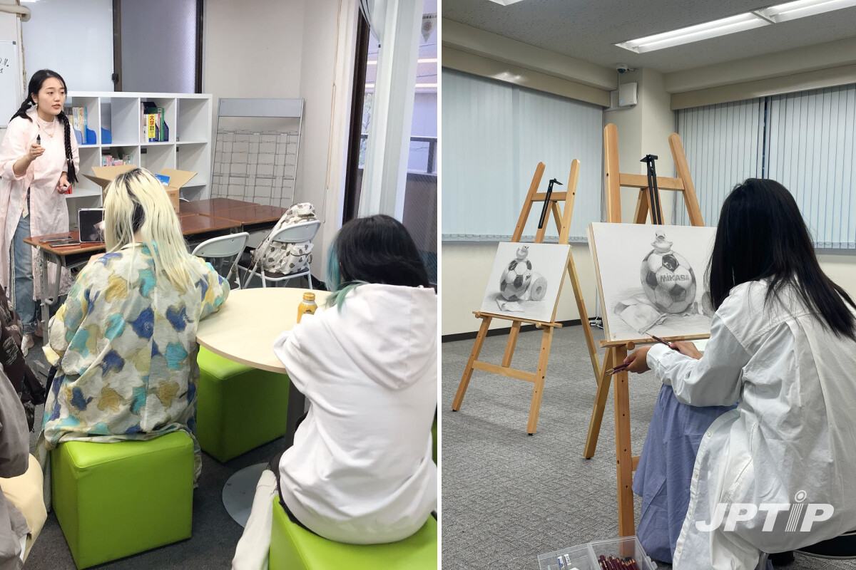 東京DBC校因過去多位希望升讀美術大學的學生，特於2023年4月新增內部美術塾課程